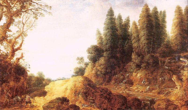 Momper, Franqois de Landscape. Spain oil painting art